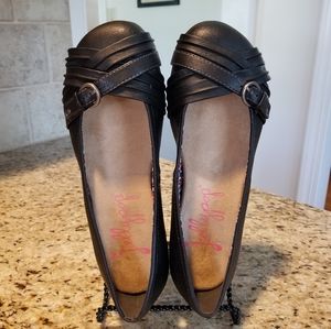 Jellypop Kristen Flats Black Size 8